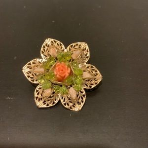 Vintage Flower Brooch
